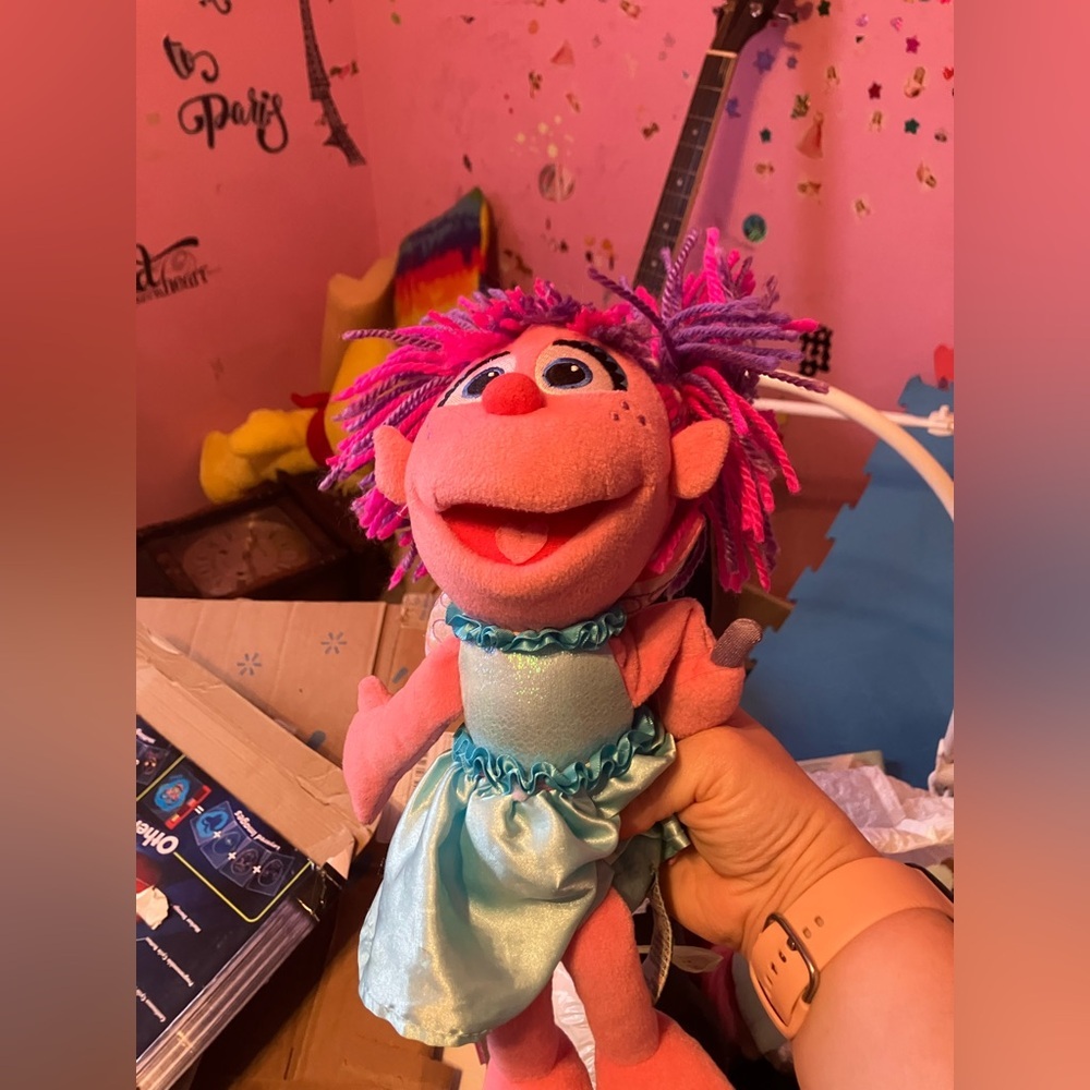 Abby caddabby from Sesame Street
